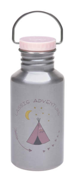 Lässig Trinkflasche - Edelstahl Tipi